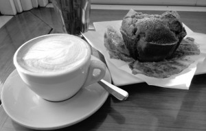 Coffee and muffin